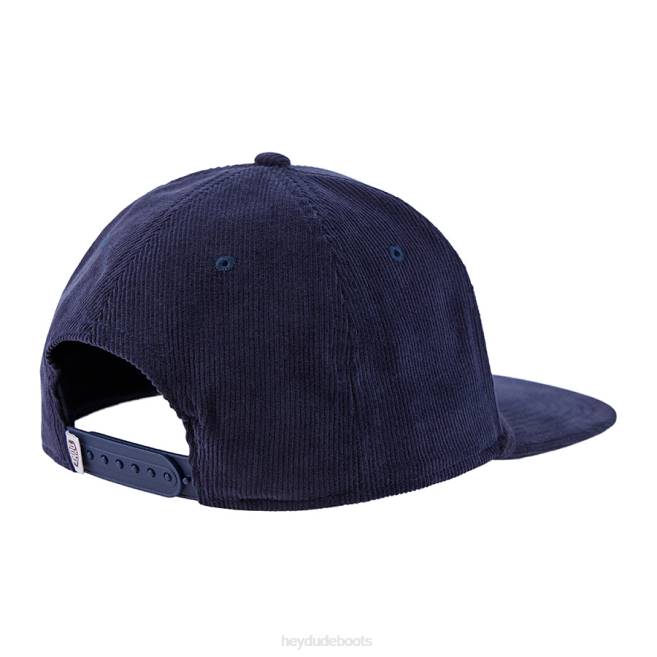 Unisex Navy Hey Dude Horizon Cord Rope Cap Accessory H6P6288