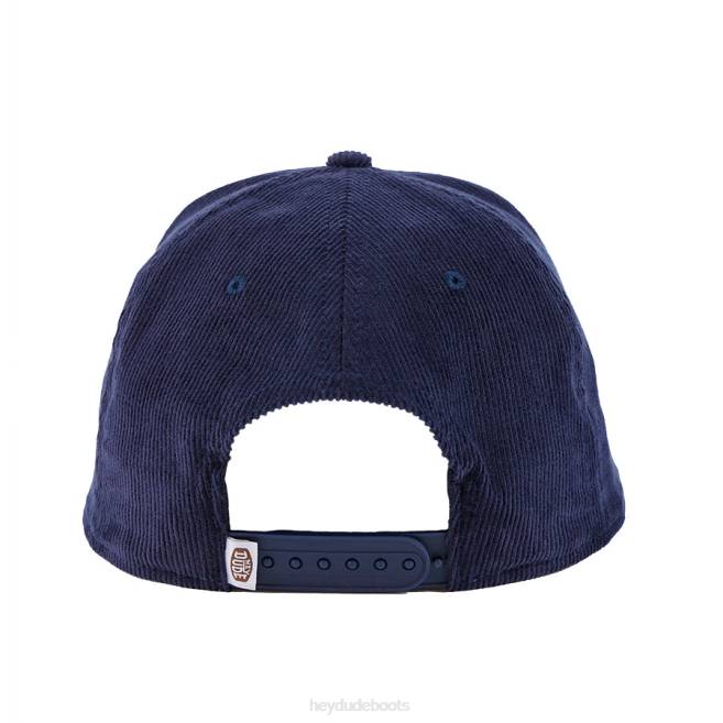 Unisex Navy Hey Dude Horizon Cord Rope Cap Accessory H6P6288