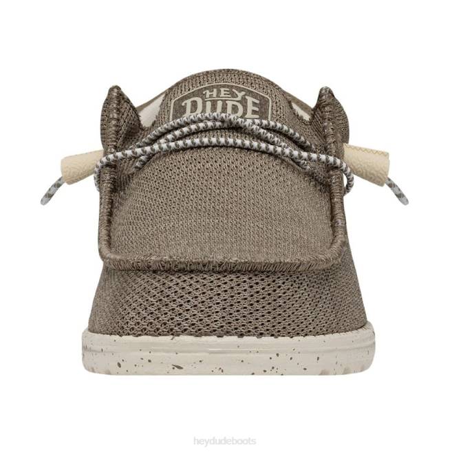 Men Beige Hey Dude Wally Tri Shoes H6P6405