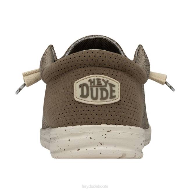 Men Beige Hey Dude Wally Tri Shoes H6P6405