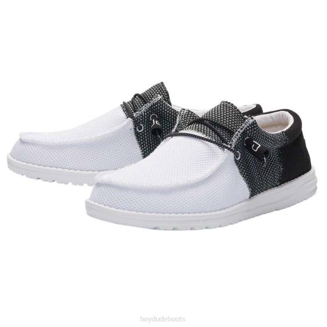 Men Black Ice Hey Dude Wally Sox Funk Shoes H6P6391