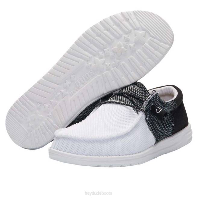 Men Black Ice Hey Dude Wally Sox Funk Shoes H6P6391