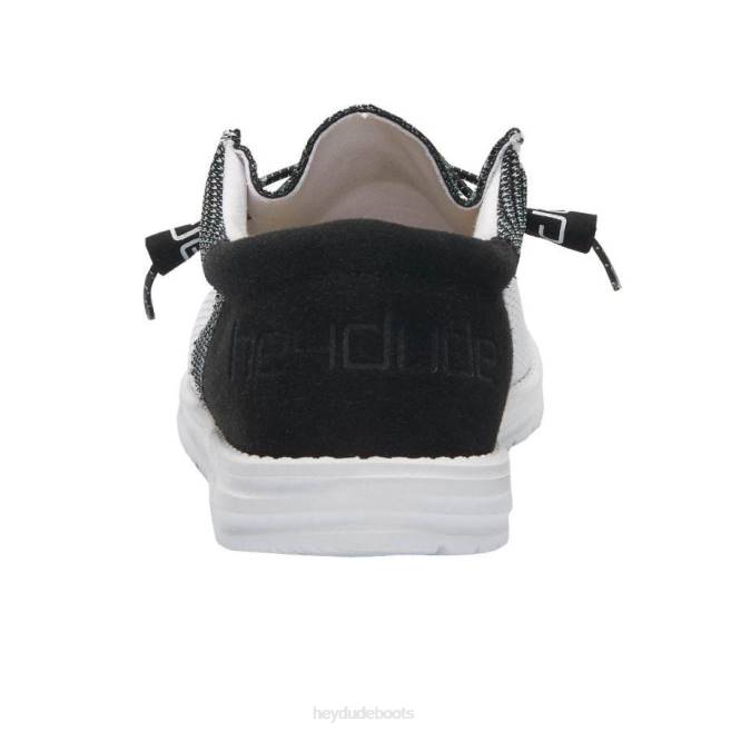 Men Black Ice Hey Dude Wally Sox Funk Shoes H6P6391