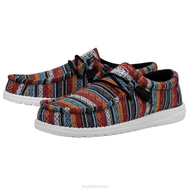 Men Desert Horizon Hey Dude Wally Serape Shoes H6P6475