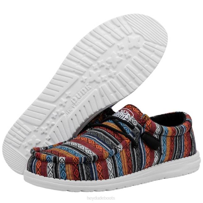 Men Desert Horizon Hey Dude Wally Serape Shoes H6P6475