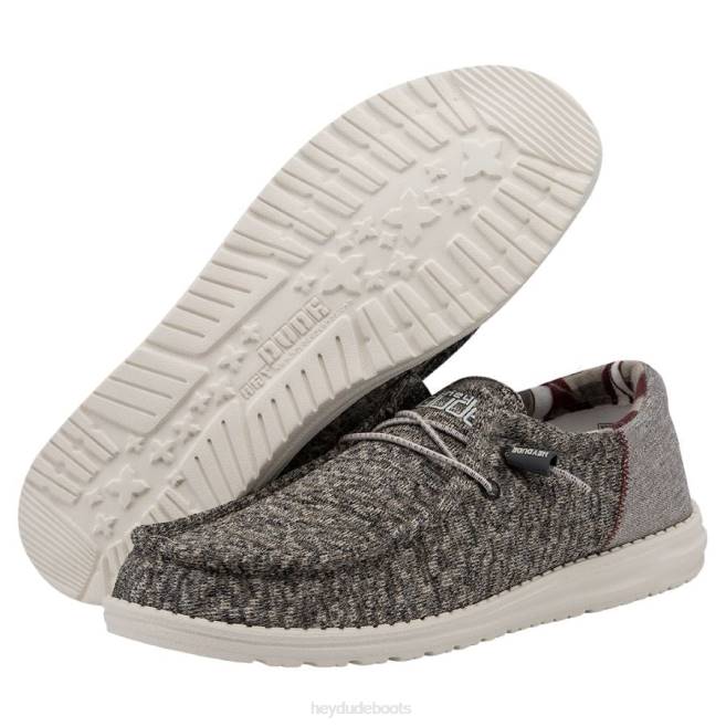 Men Fallen Rock Hey Dude Wally Sox Funk Shoes H6P6390