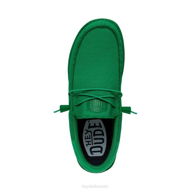 Men Kelly Green Hey Dude Wally Funk Mono Shoes H6P6377