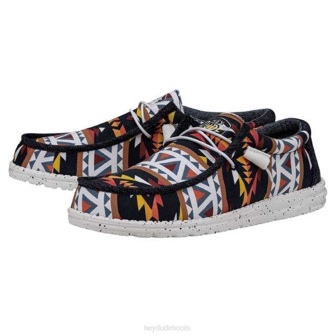 Men Multi Hey Dude Wally Tempe Shoes H6P6393