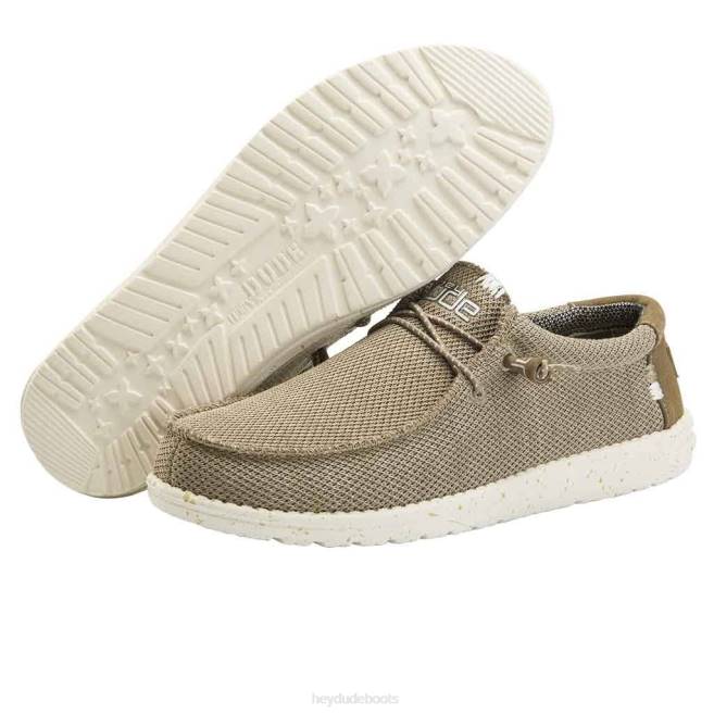 Men Sand Hey Dude Wally Sox Shoes H6P6342