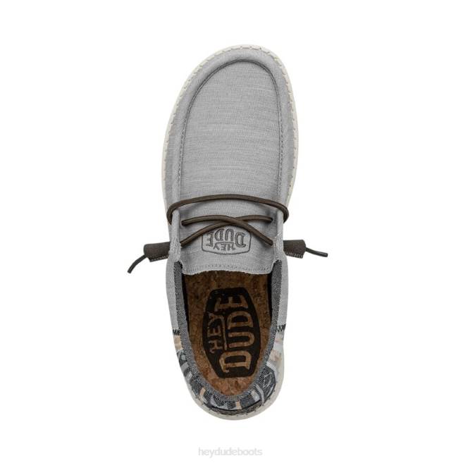 Men Stone Hey Dude Wally Funk Shoes H6P6452
