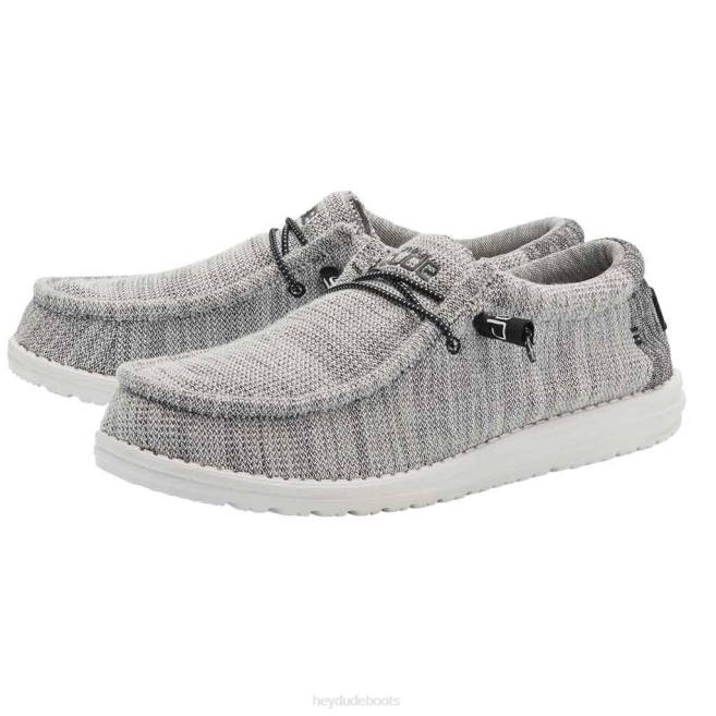 Men Yin and Yang Hey Dude Wally Stretch Shoes H6P6320