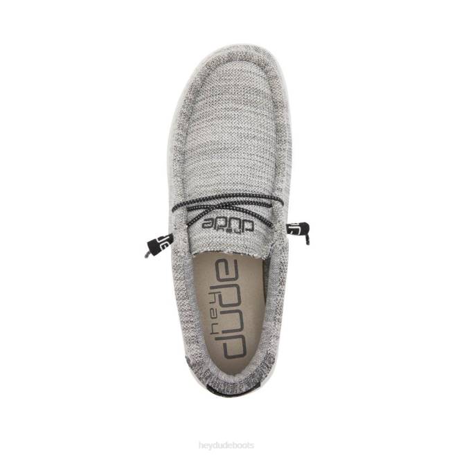 Men Yin and Yang Hey Dude Wally Stretch Shoes H6P6320