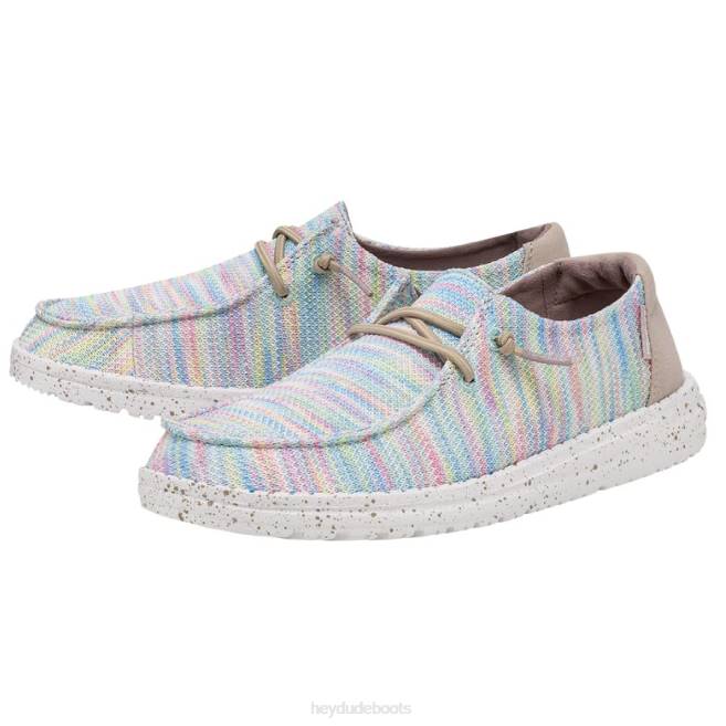 Men Aurora White Hey Dude Wendy Sox Shoes H6P639