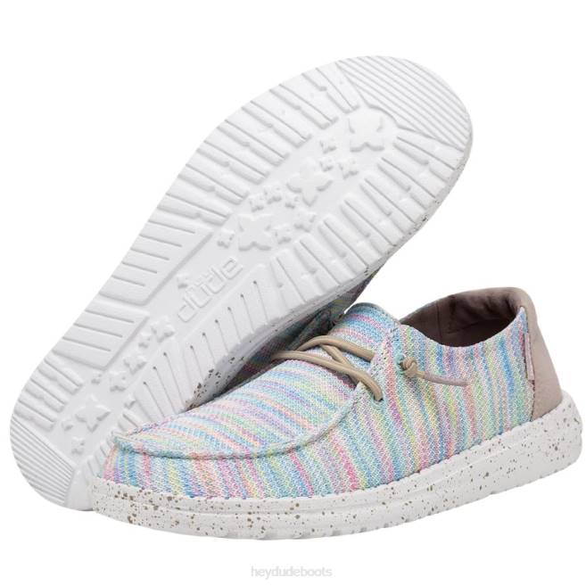 Men Aurora White Hey Dude Wendy Sox Shoes H6P639