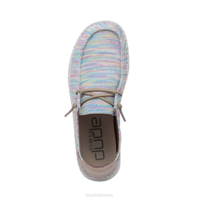 Men Aurora White Hey Dude Wendy Sox Shoes H6P639