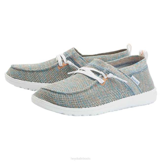 Men Azur Coral Hey Dude Wendy Halo Shoes H6P6215