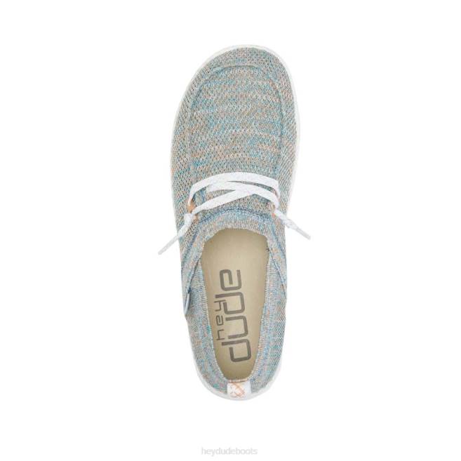 Men Azur Coral Hey Dude Wendy Halo Shoes H6P6215