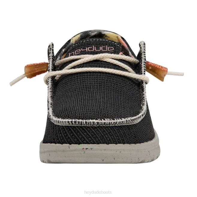 Men Black Hey Dude Wendy Knit Shoes H6P6167