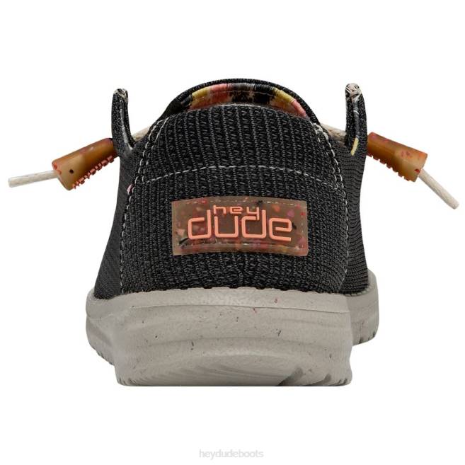 Men Black Hey Dude Wendy Knit Shoes H6P6167