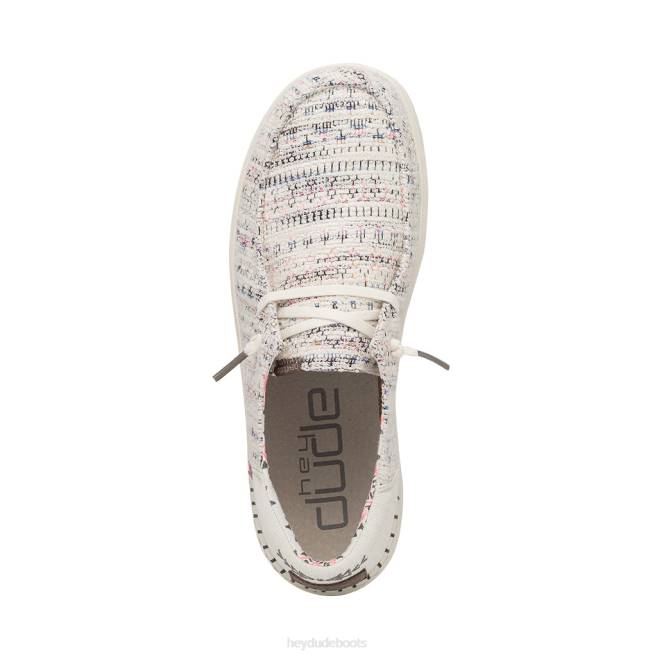 Men Boho White Hey Dude Wendy Rise Shoes H6P6214