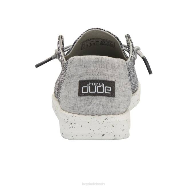 Men Dark Grey Hey Dude Wendy Sox Shoes H6P645