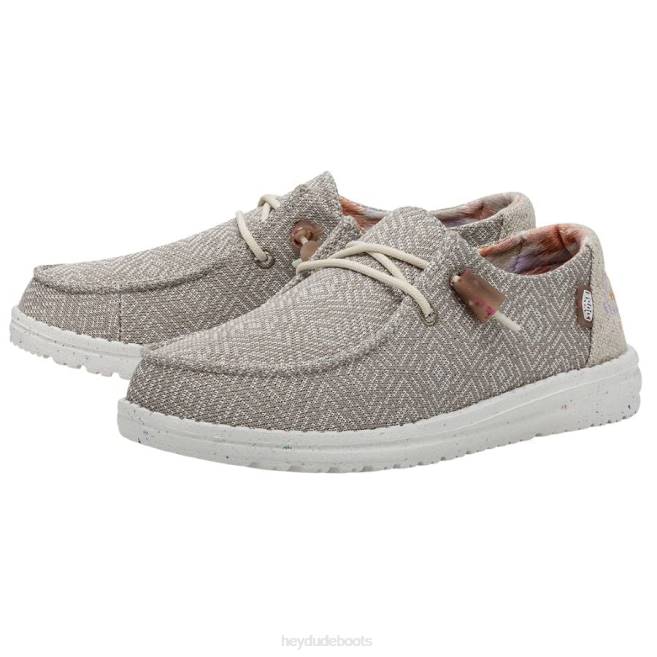 Men Desert Taupe Hey Dude Wendy Knit II Shoes H6P652