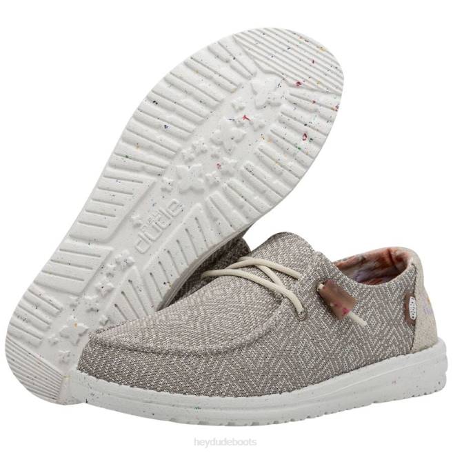 Men Desert Taupe Hey Dude Wendy Knit II Shoes H6P652