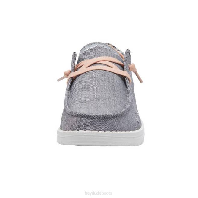 Men Grey Hey Dude Wendy Boho Shoes H6P668