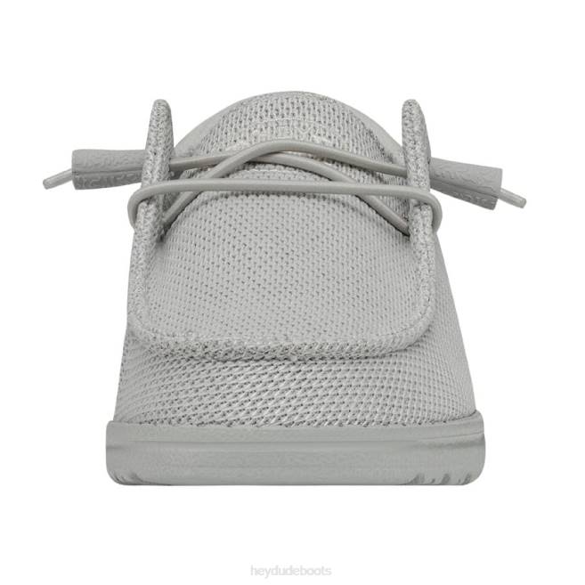 Men Grey Hey Dude Wendy Funk Mono Shoes H6P6115