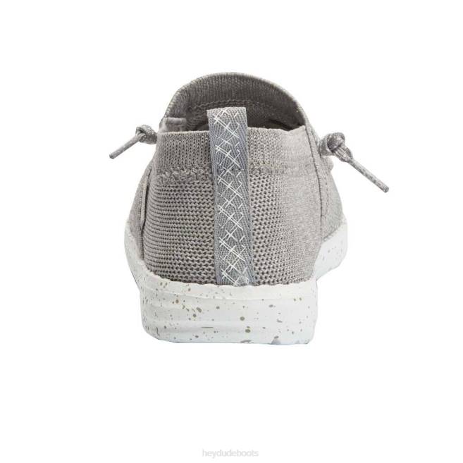 Men Grey Hey Dude Wendy Halo Shoes H6P6126