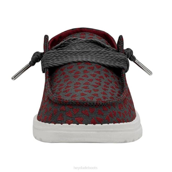 Men Grey Hey Dude Wendy Love Shoes H6P6207