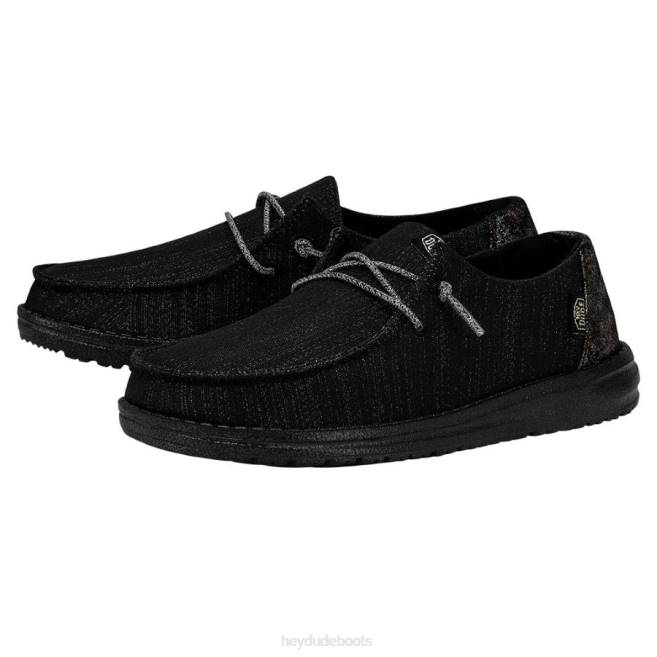Men Meteor Shower Hey Dude Wendy Glitter Shoes H6P6194