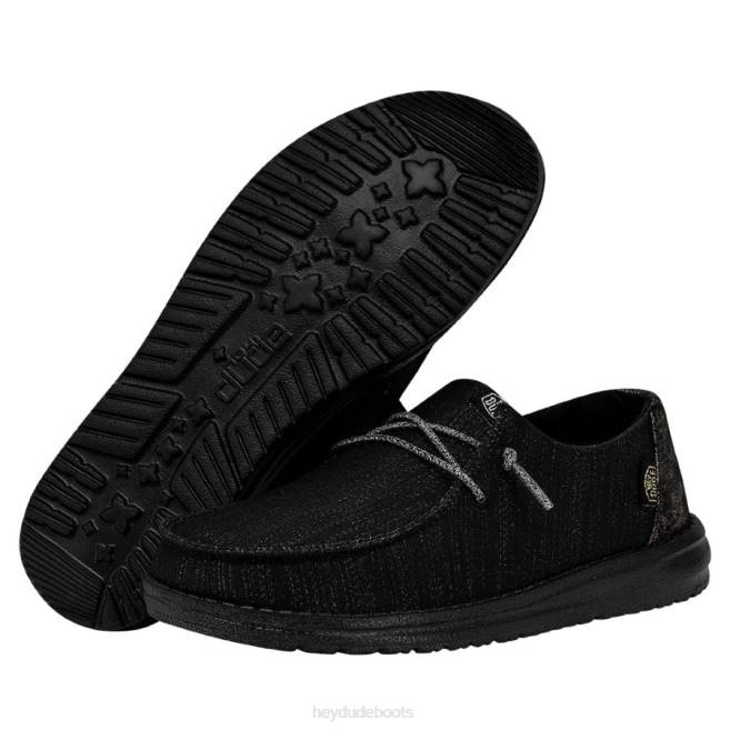Men Meteor Shower Hey Dude Wendy Glitter Shoes H6P6194