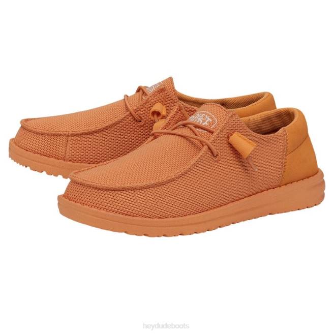 Men Papaya Hey Dude Wendy Funk Mono Shoes H6P6114