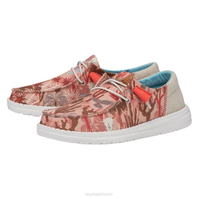 Men Pink Hey Dude Wendy Funk Oasis Shoes H6P612