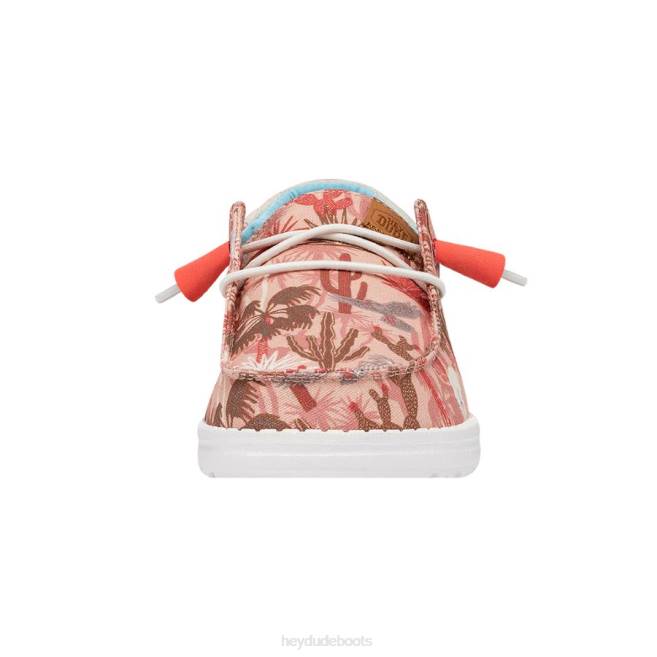 Men Pink Hey Dude Wendy Funk Oasis Shoes H6P612
