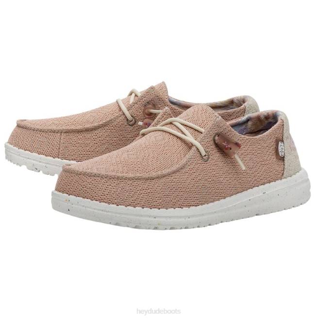 Men Pink Salt Hey Dude Wendy Knit II Shoes H6P655