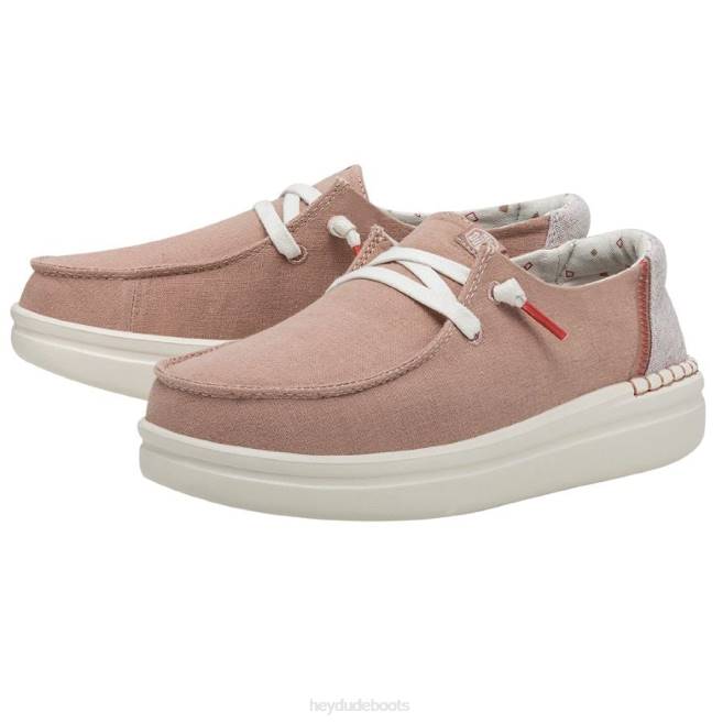 Men Rose Hey Dude Wendy Rise Chambray Shoes H6P6153