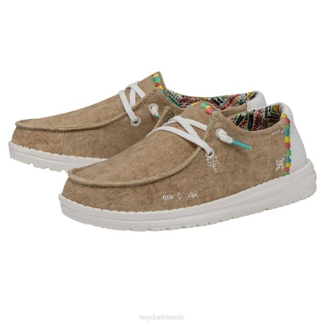 Men Sand Hey Dude Wendy Boho Shoes H6P665