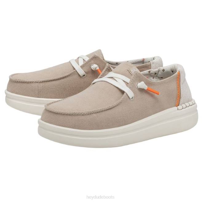 Men Sandshell Hey Dude Wendy Rise Chambray Shoes H6P6154