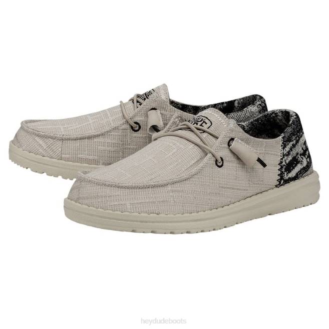 Men Skyline Hey Dude Wendy Funk Slub Blanket Shoes H6P6203