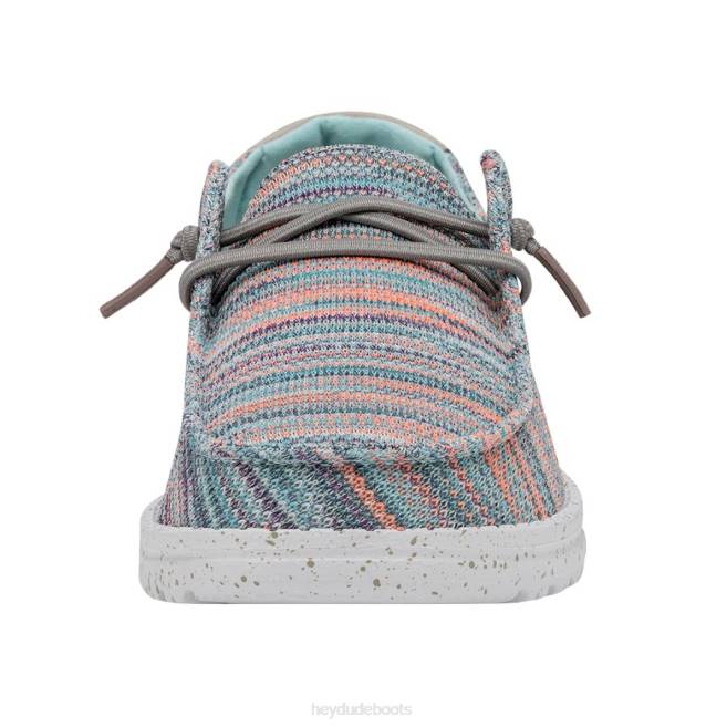 Men Sunset Pink Hey Dude Wendy Sox Shoes H6P643