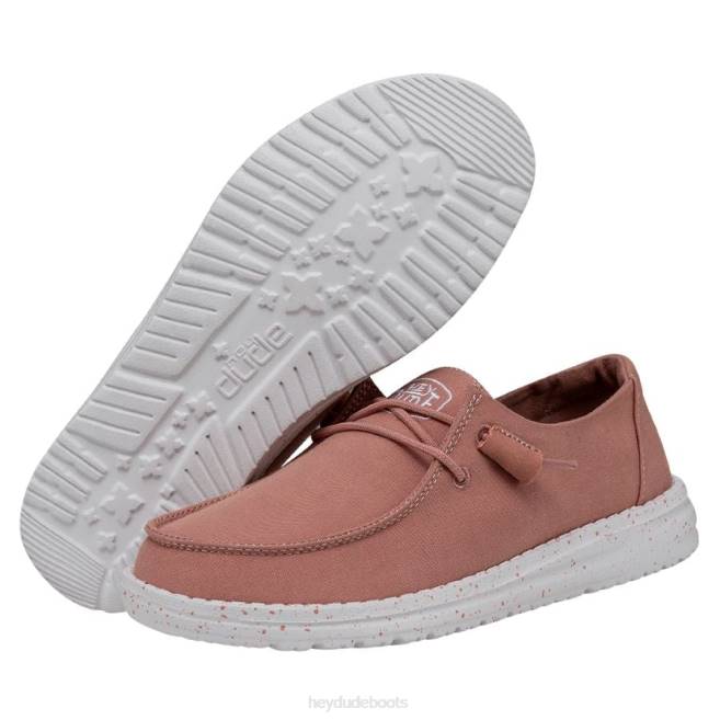 Men Terracotta Hey Dude Wendy Slub Canvas Shoes H6P636