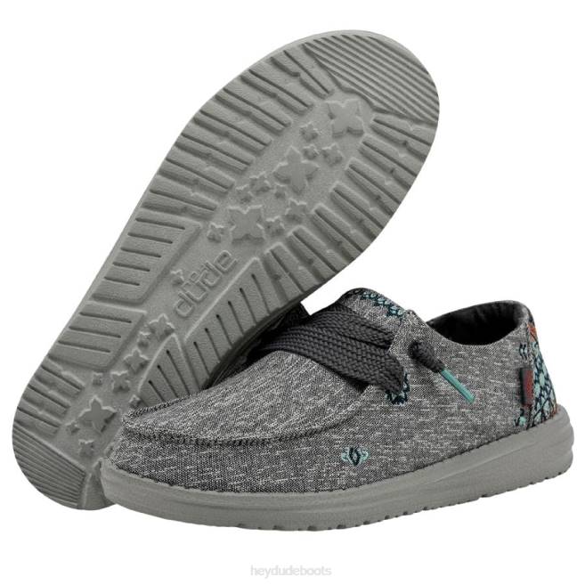 Men Tulip Grey Hey Dude Wendy Flora Shoes H6P6138