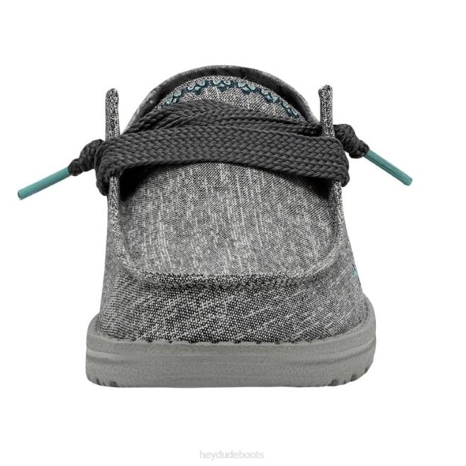 Men Tulip Grey Hey Dude Wendy Flora Shoes H6P6138