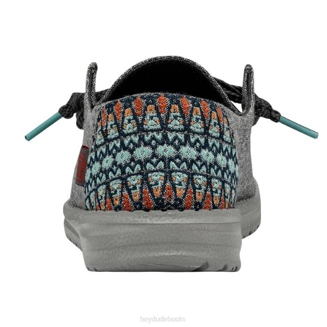 Men Tulip Grey Hey Dude Wendy Flora Shoes H6P6138