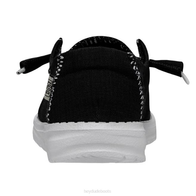 Men Zion Black Hey Dude Wendy Boho Blanket Shoes H6P6170