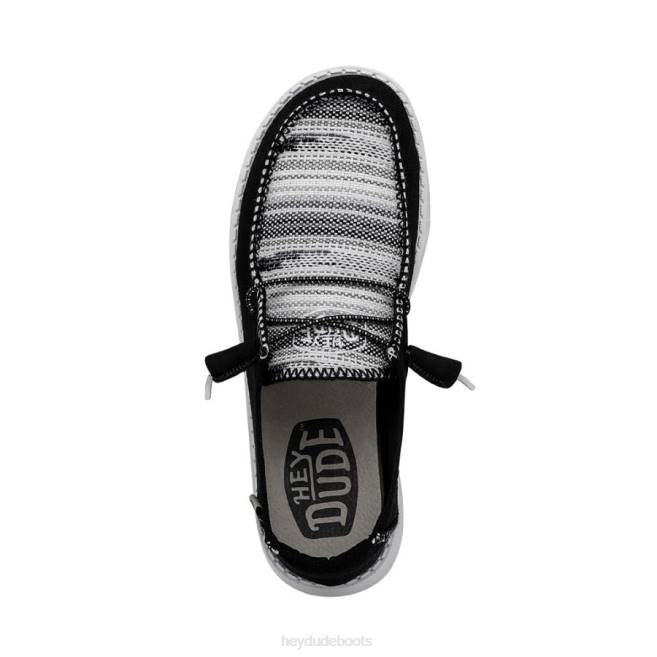 Men Zion Black Hey Dude Wendy Boho Blanket Shoes H6P6170