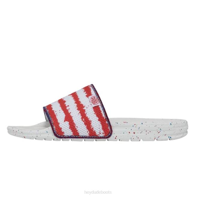 Women Flag Hey Dude Chandler Knit Shoes H6P6251