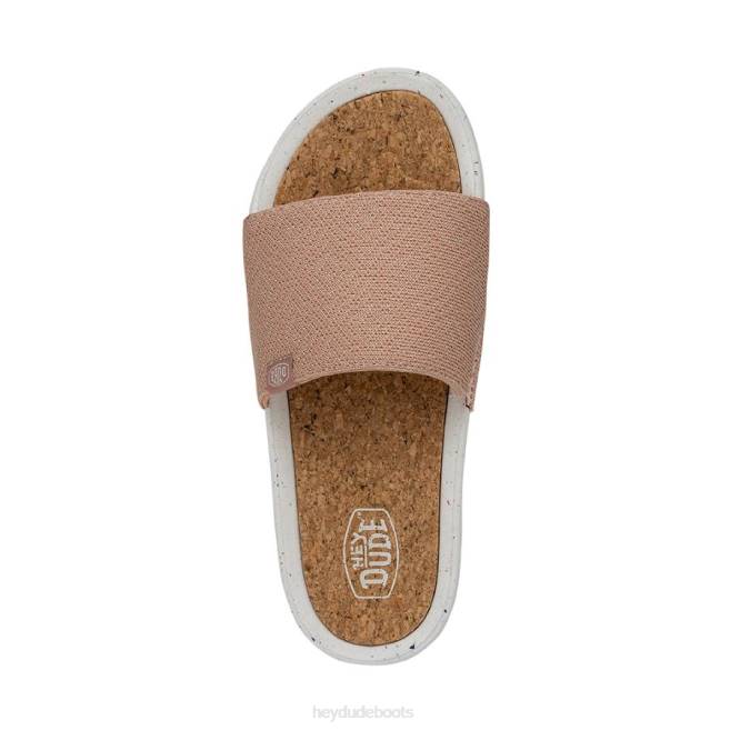 Women Pink Hey Dude Chandler Shoes H6P6258